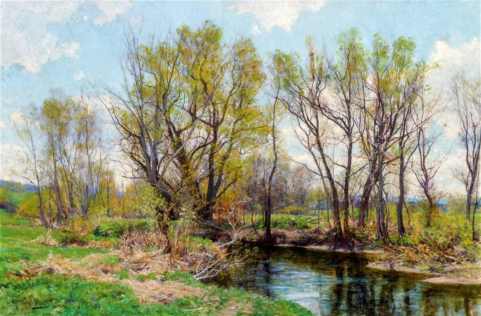 Early Spring, Near Sheffield, Massachusetts by Hugh Bolton Jones