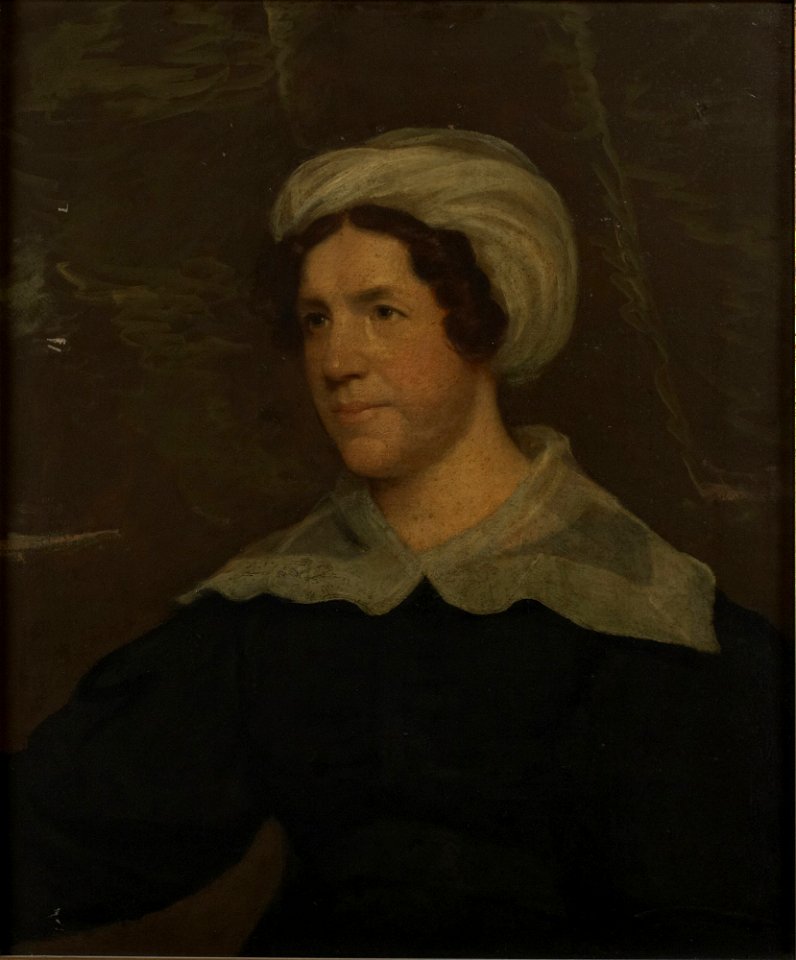 John Wesley Jarvis - Portrait of Elizabeth Jarvis (the artist's sister) - y1950-45 - Princeton University Art Museum
