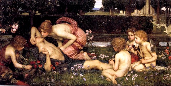 The Awakening of Adonis - John William Waterhouse (1899)
