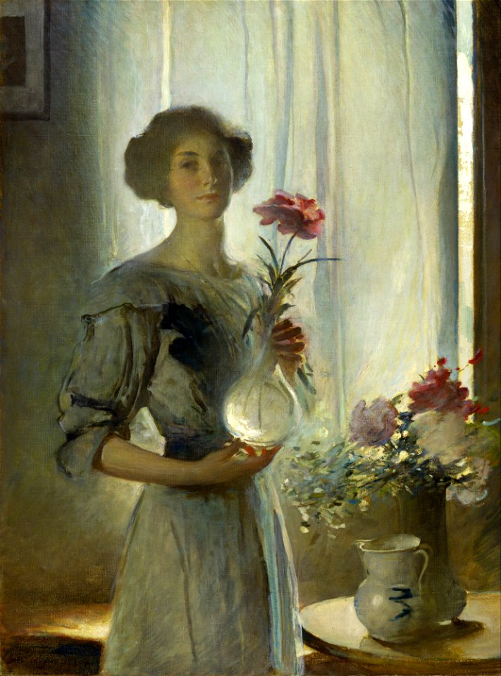 John White Alexander - June - Google Art Project