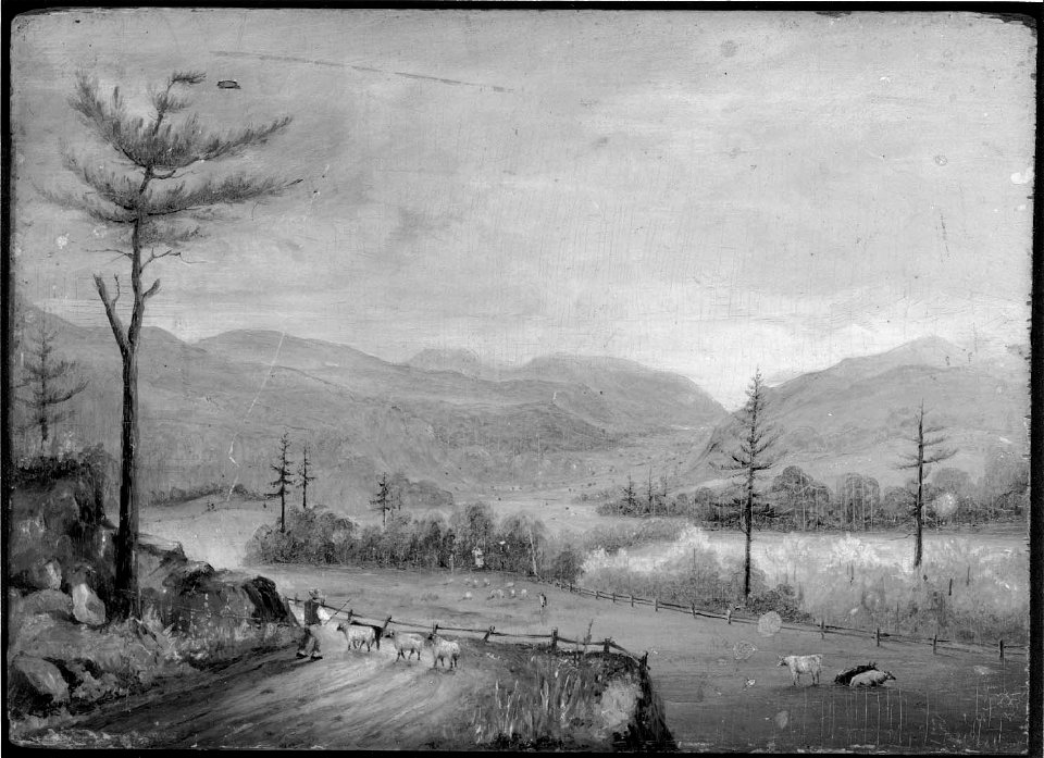 John William Martens - View of Valley of the Franconia Mountains, New Hampshire - 1984.731 - Museum of Fine Arts