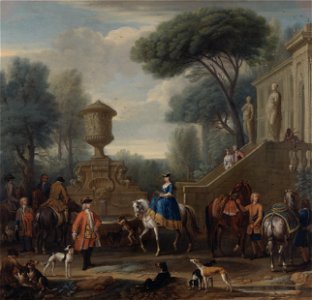 John Wootton - Preparing for the Hunt - Google Art Project
