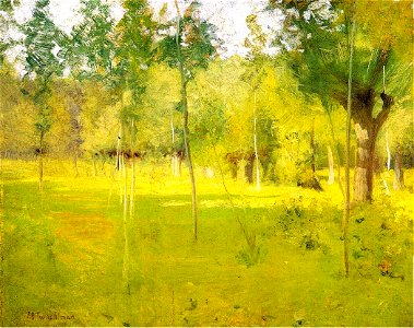 John-Twachtman Spring-Landscape