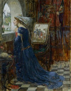 John william waterhouse fair rosamund