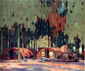 John William Beatty-Canada Camp, Chateau de la Haie