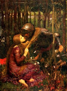 John William Waterhouse - La Belle Dame sans Merci (1893). Free illustration for personal and commercial use.