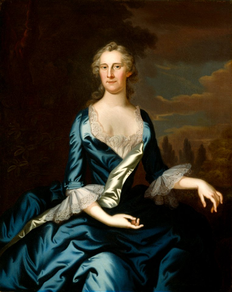 John Wollaston - Mrs. Charles Carroll of Annapolis - 66.397 - Detroit Institute of Arts