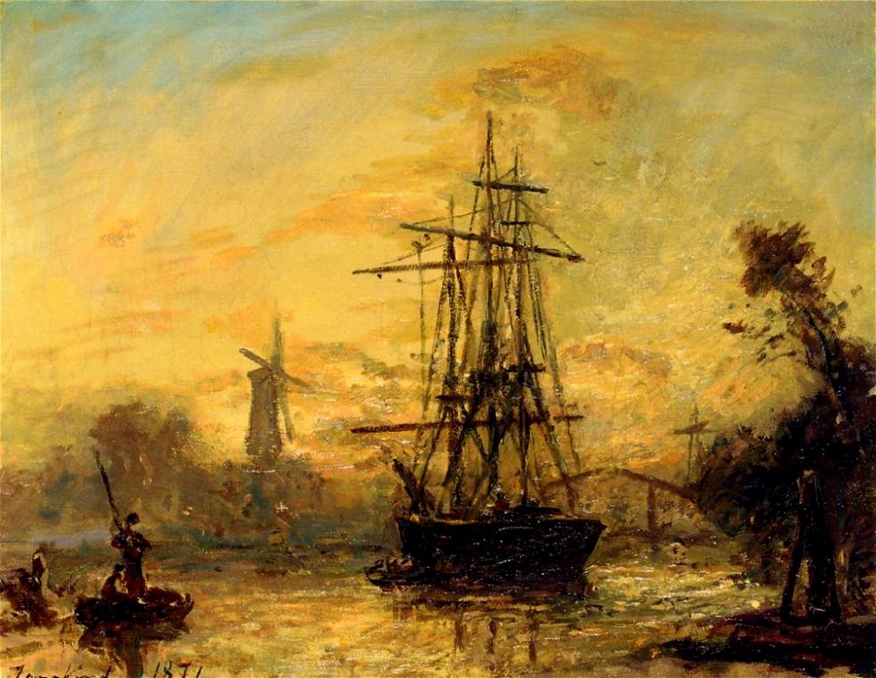 Jongkind Johan Berthold Rotterdam