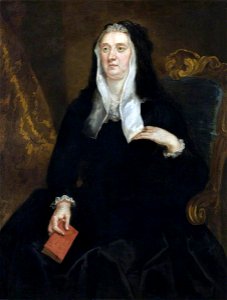 John Vanderbank (1694-1739) - An Unknown Widow Holding a Book Inscribed 'Dame Bridget Phelips, 1670' - 597912 - National Trust