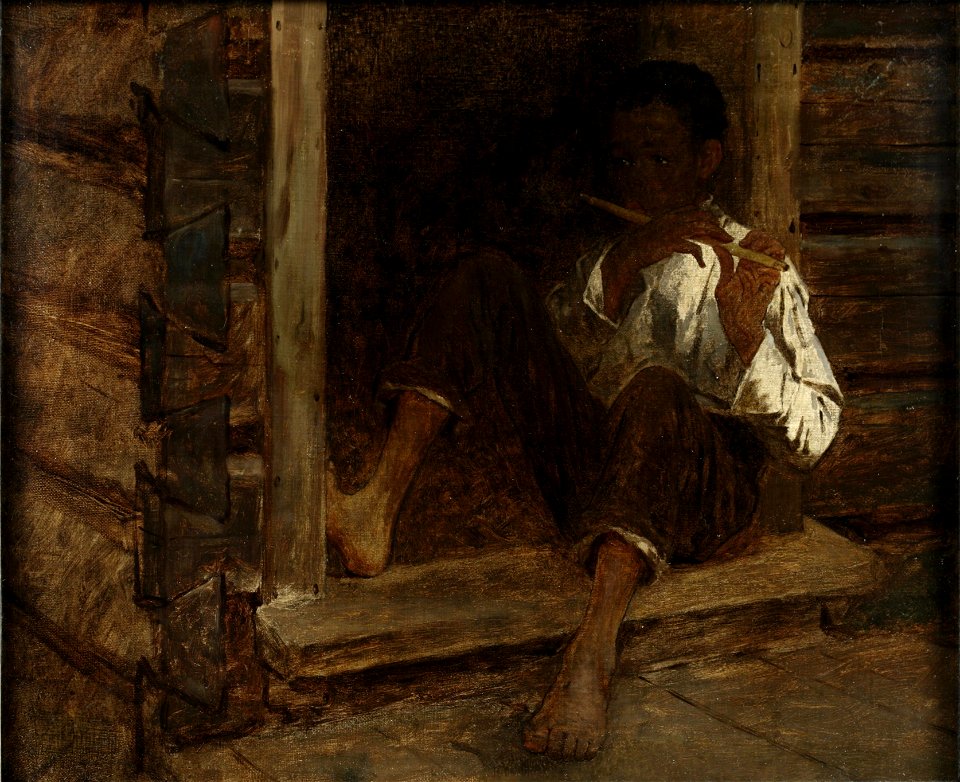 Eastman Johnson - Negro Boy (1860)