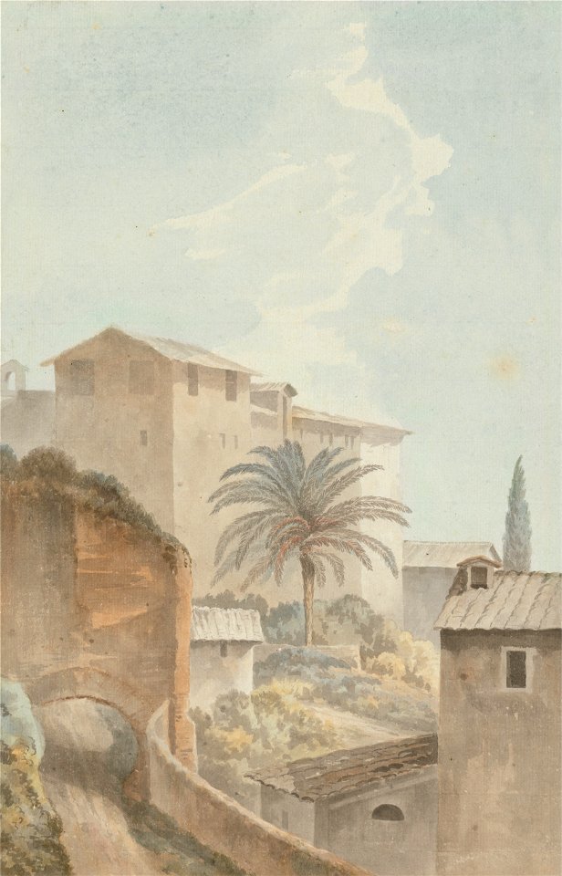 John Warwick Smith - On Mt. Palatine - Google Art Project