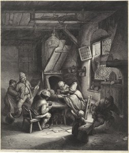 Jonas Suyderhoef after Adriaen van Ostade RP-P-OB-60.683