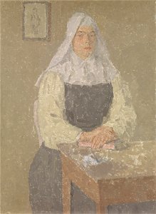 Gwen John - The nun - Google Art Project