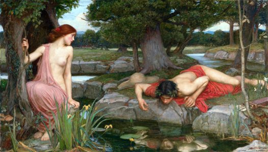 John William Waterhouse - Echo and Narcissus - Google Art ProjectFXD