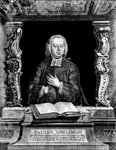 Jonas Zeuner - Ds. Paulus Weslingh, op 50-jarige leeftijd, Luthers predikant te Amsterdam 1768-1778 - SA 4349 - Amsterdam Museum