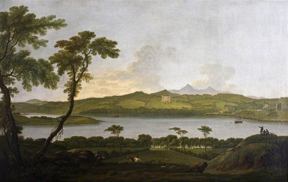 Jonathan Fisher (d.1809) - Castle Ward from Portaferry - 836140 - National Trust