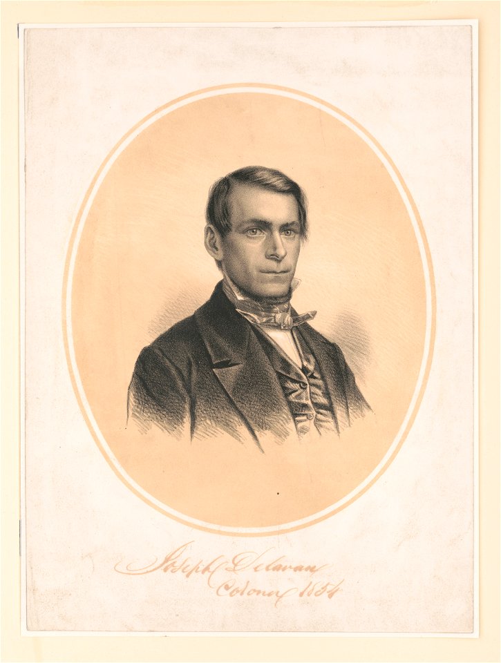 Joseph Delavan Coloney 1854 LCCN2004665447
