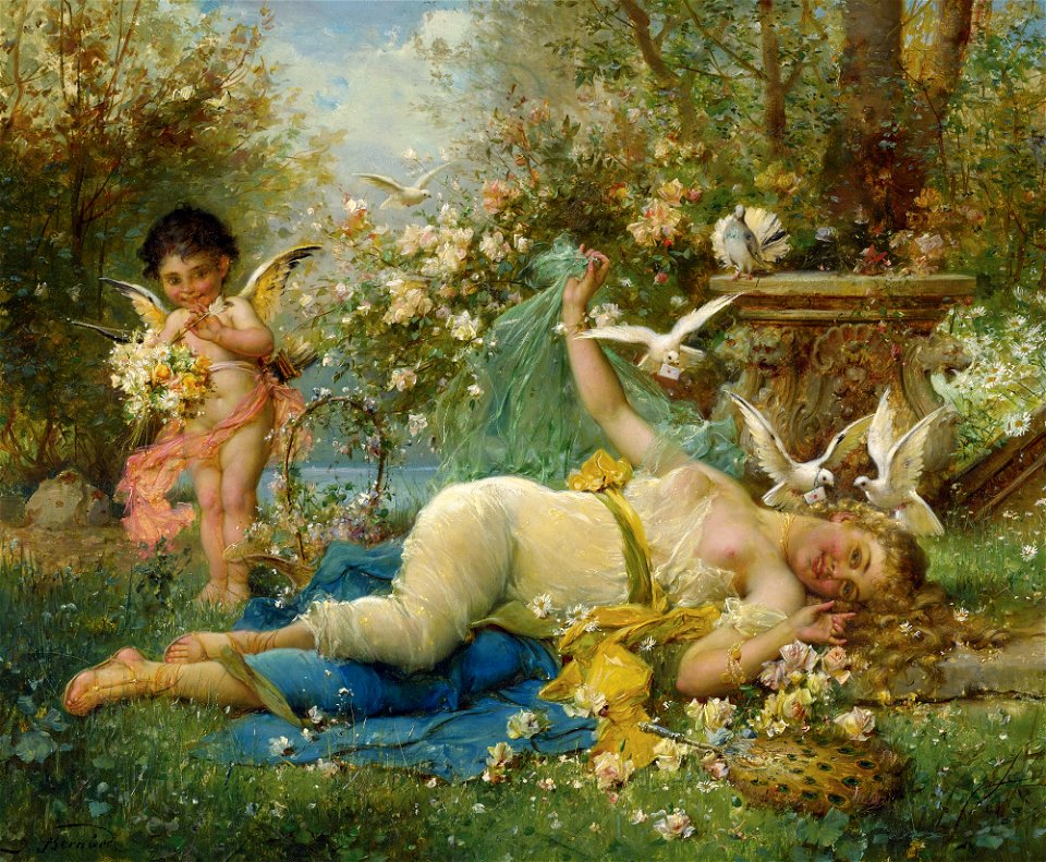 Joseph Bernard Venus and Cupid