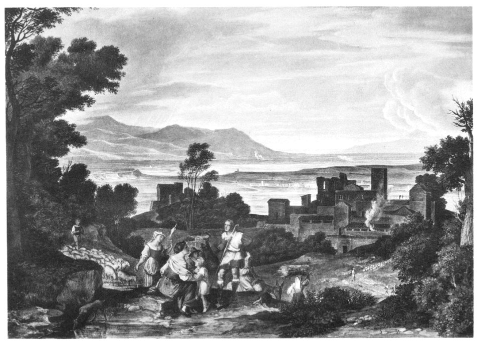 Joseph Anton Koch Landschaft bei Olevano