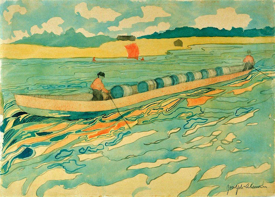 Joseph Alanen - Tar Boat