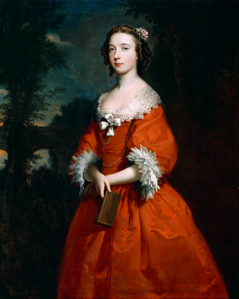 Joseph Highmore - Miss Hamilton - 48.312 - Detroit Institute of Arts