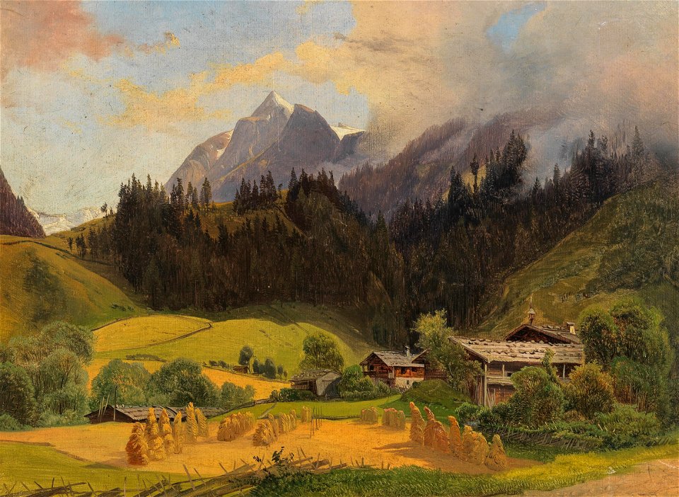 Joseph Holzer Partie aus dem Pinzgau