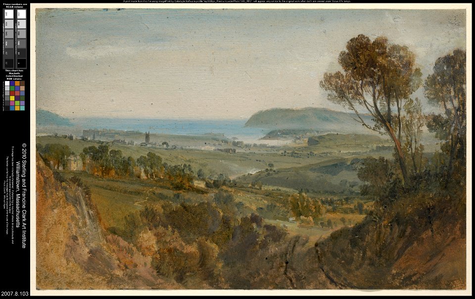 Joseph Mallord William Turner - Distant View of Plymouth - 2007.8.103 - Clark Art Institute