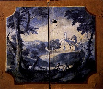 Joseph Duplessis - Landscape in Blue Monochrome - WGA06873