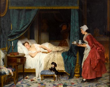 Joseph Caraud Am Morgen 1865