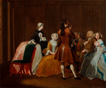 Joseph Highmore - The Harlowe Family, from Samuel Richardson's Clarissa - Google Art Project