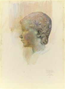 Joseph Lindon Smith - Head of a Putti - P3n4 - Isabella Stewart Gardner Museum