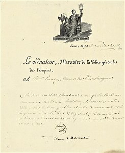 Joseph Fouché Brief 1804-07-18