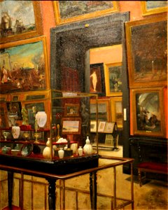 Joseph Louis Cornier-Miramont - Une vitrine au musée du Luxembourg