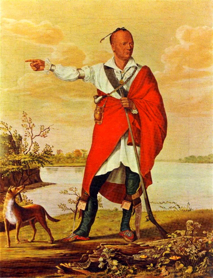 Joseph Brant by William Berczy c.1807