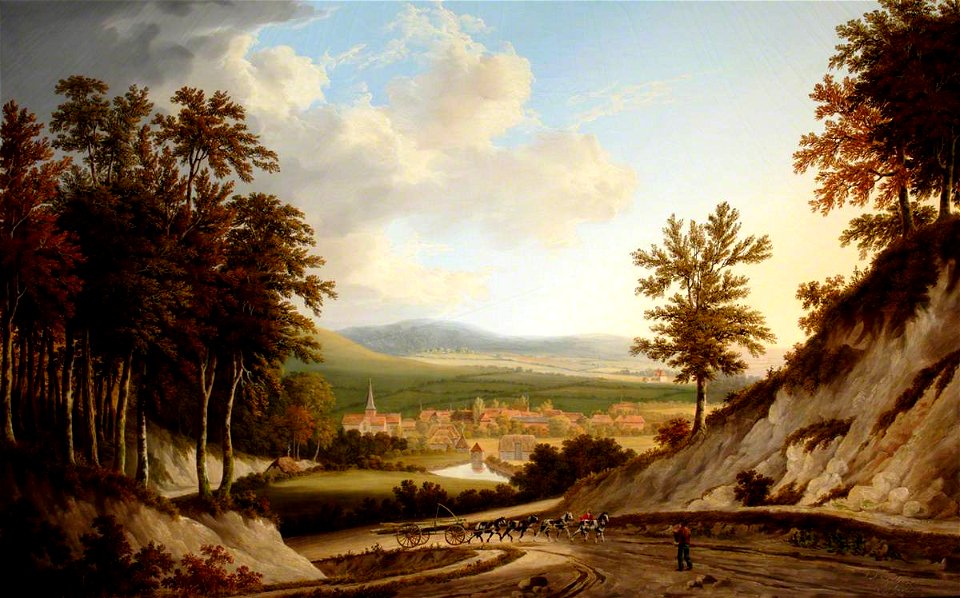 Joseph Francis Gilbert (1792-1855) - View of Harting - 138261 - National Trust
