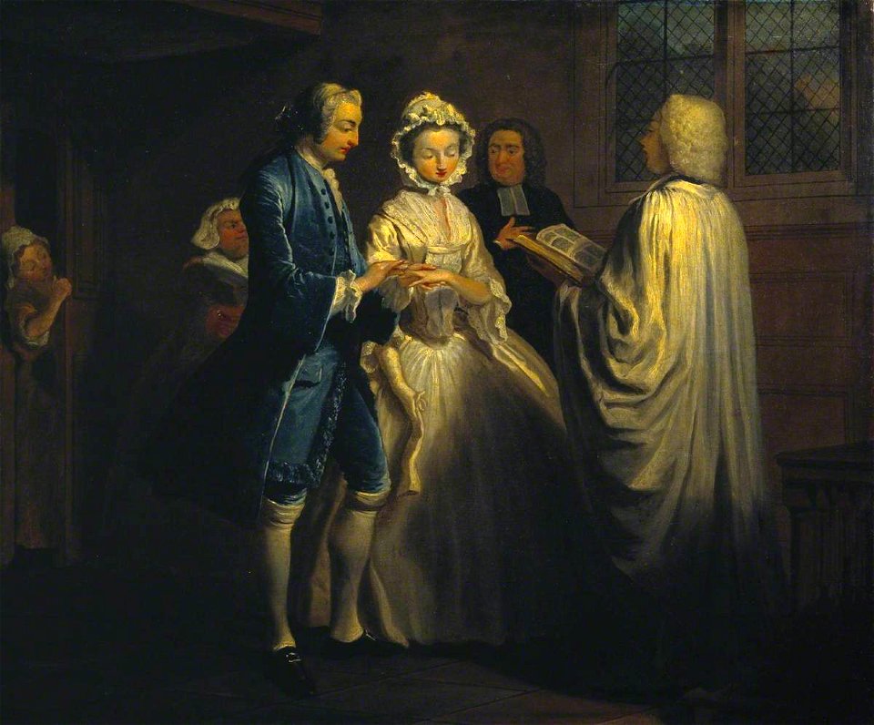Joseph Highmore (1692-1780) - IX, Pamela is Married - N03575 - National Gallery