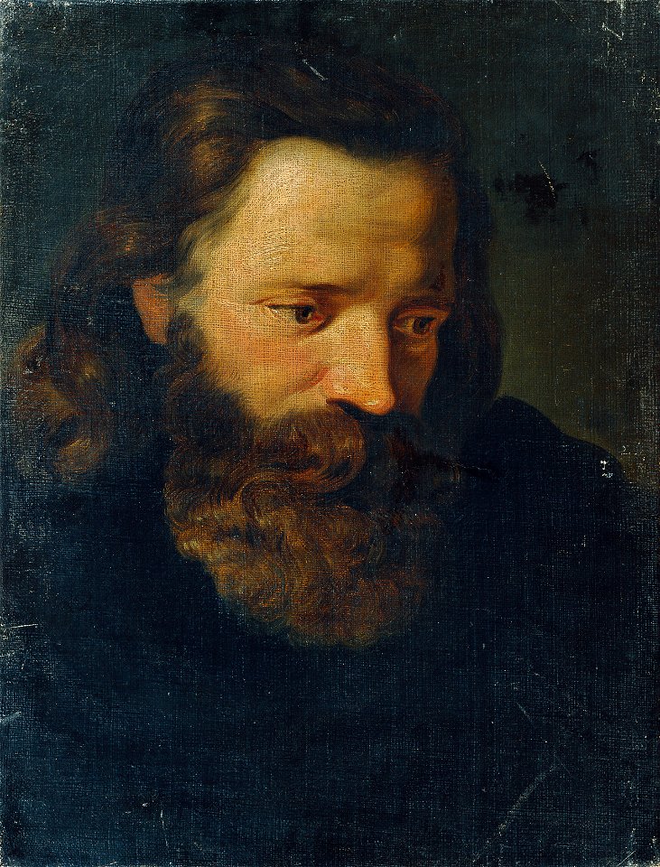 Joseph Hasslwander - Studienkopf eines bärtigen Mannes I - 4494 - Österreichische Galerie Belvedere