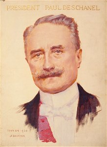 Joseph Félix Bouchor - Portrait de Paul Deschanel (1855-1922), président de la République - P1443 - Musée Carnavalet