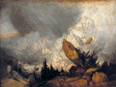 Joseph Mallord William Turner (1775-1851) - The Fall of an Avalanche in the Grisons - N00489 - National Gallery