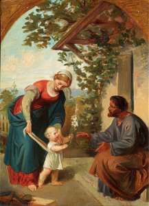 Joseph Hasslwander - Heilige Familie - 4509 - Österreichische Galerie Belvedere