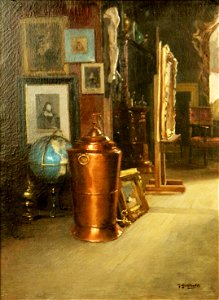 Joseph Garibaldi intérieur d'atelier