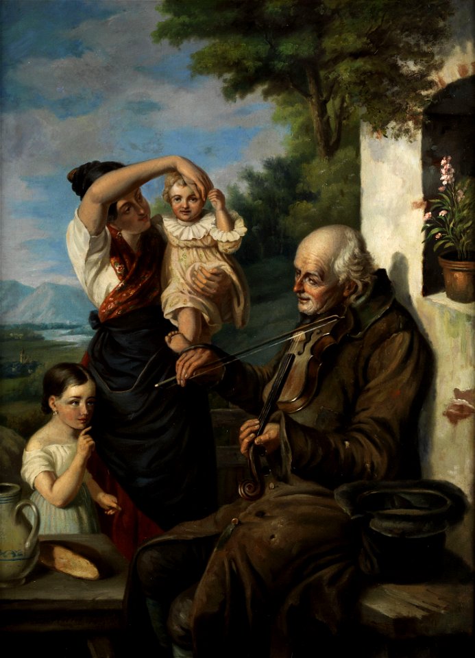 Joseph Haier Alter Bettelmusikant