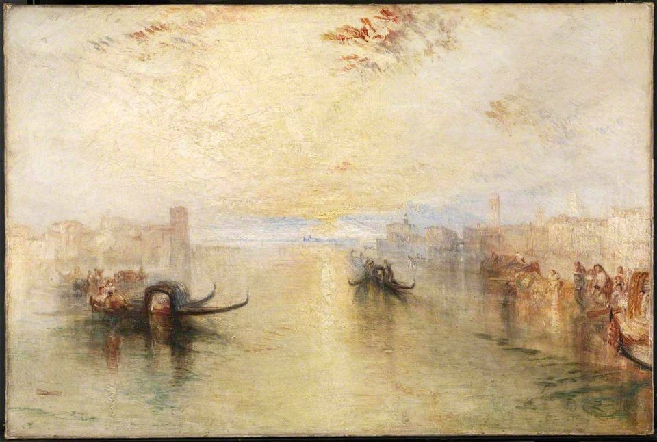 Joseph Mallord William Turner (1775-1851) - St Benedetto, Looking towards Fusina - N00534 - National Gallery