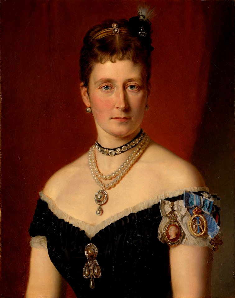 Joseph Hartmann (1812-85) - Princess Alice, Grand Duchess of Hesse (1843-78) - RCIN 403664 - Royal Collection