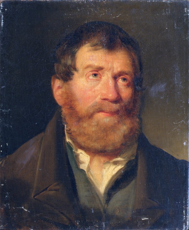 Joseph Hasslwander - Studie eines Männerkopfes - 3079 - Kunsthistorisches Museum