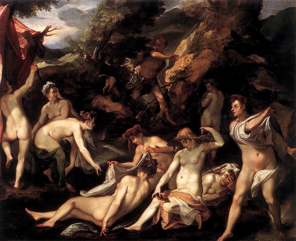 Joseph Heintz d. Ä. - Diana and Actaeon - WGA11331