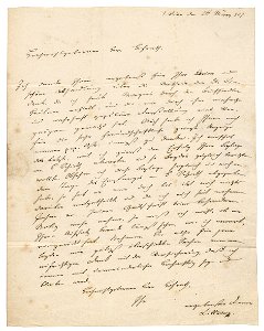 Joseph Johann von Littrow an Hofrat Nürnberger 1827-03-26