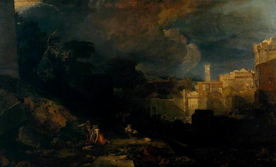 Joseph Mallord William Turner (1775–1851) - The Tenth Plague of Egypt - N00470 - National Gallery
