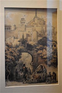 Joseph Latour - A Ségovie, vieille Castille 01