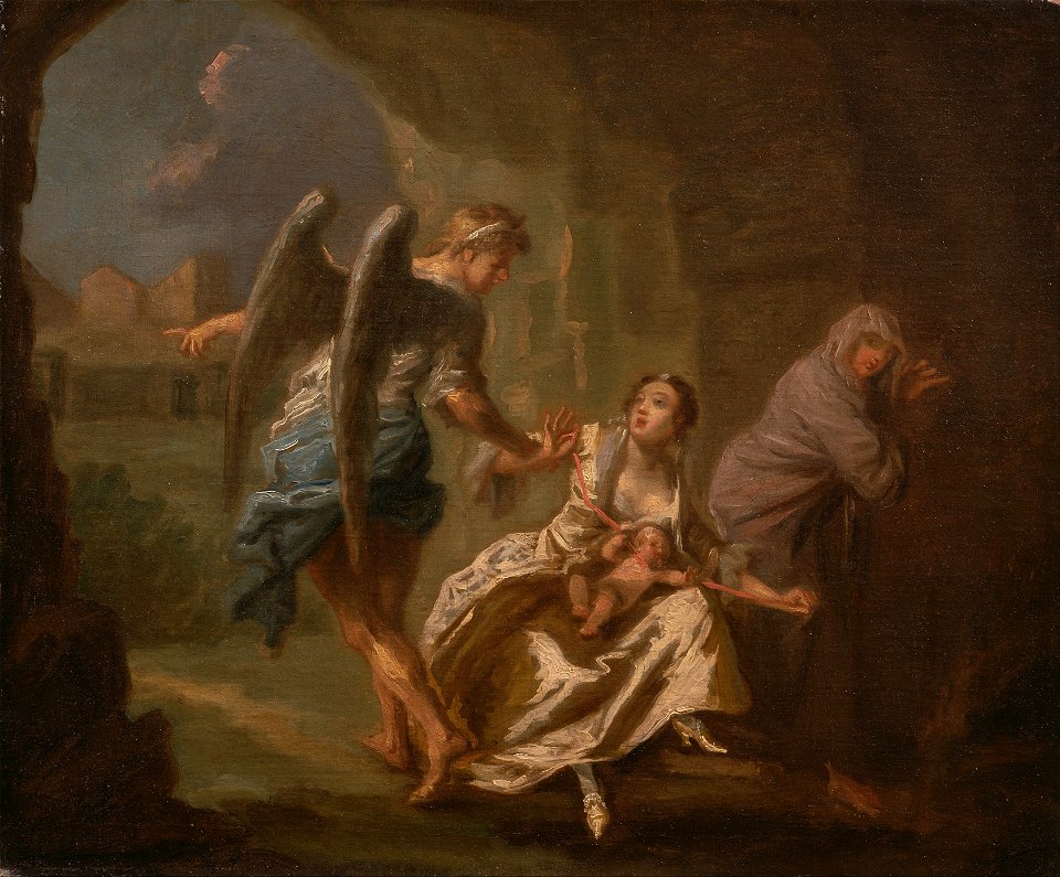 Joseph Highmore - The Angel of Mercy - Google Art Project